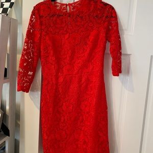 Jcrew never worn lace holiday dress